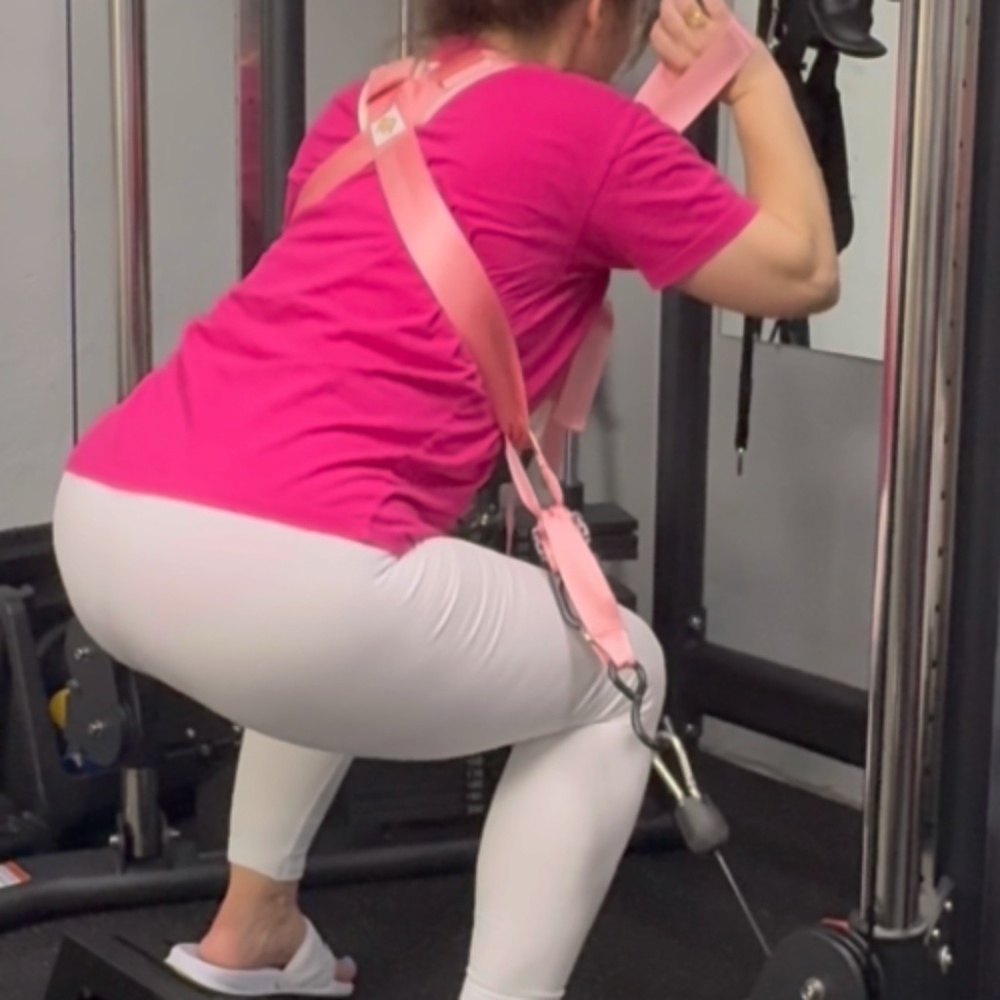 The Original Squat Harness, Hot Pink